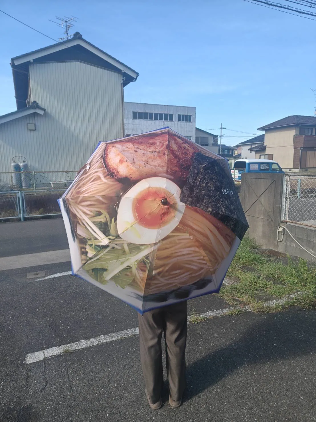 飲食店プロモーション向けのイベント傘