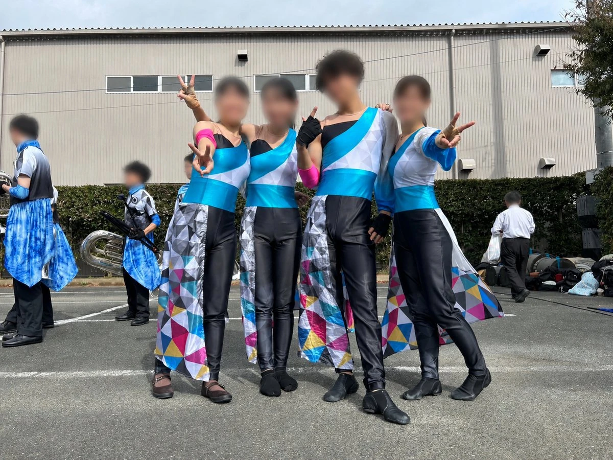 15番 カラーガード衣装 追加製作例2