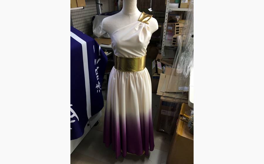 マーチング・カラーガード製作例