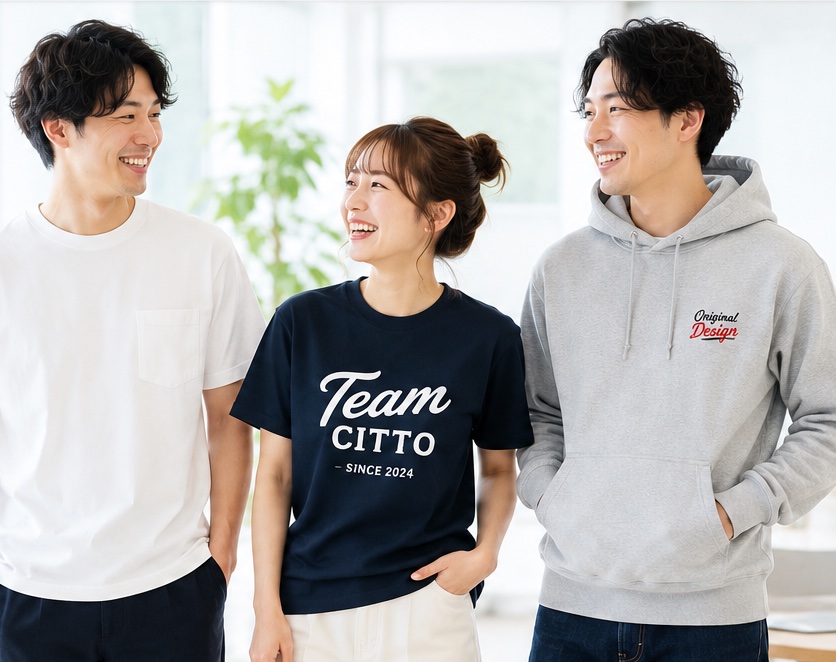 citto オリジナルTシャツ・ウェアプリント相談イメージ