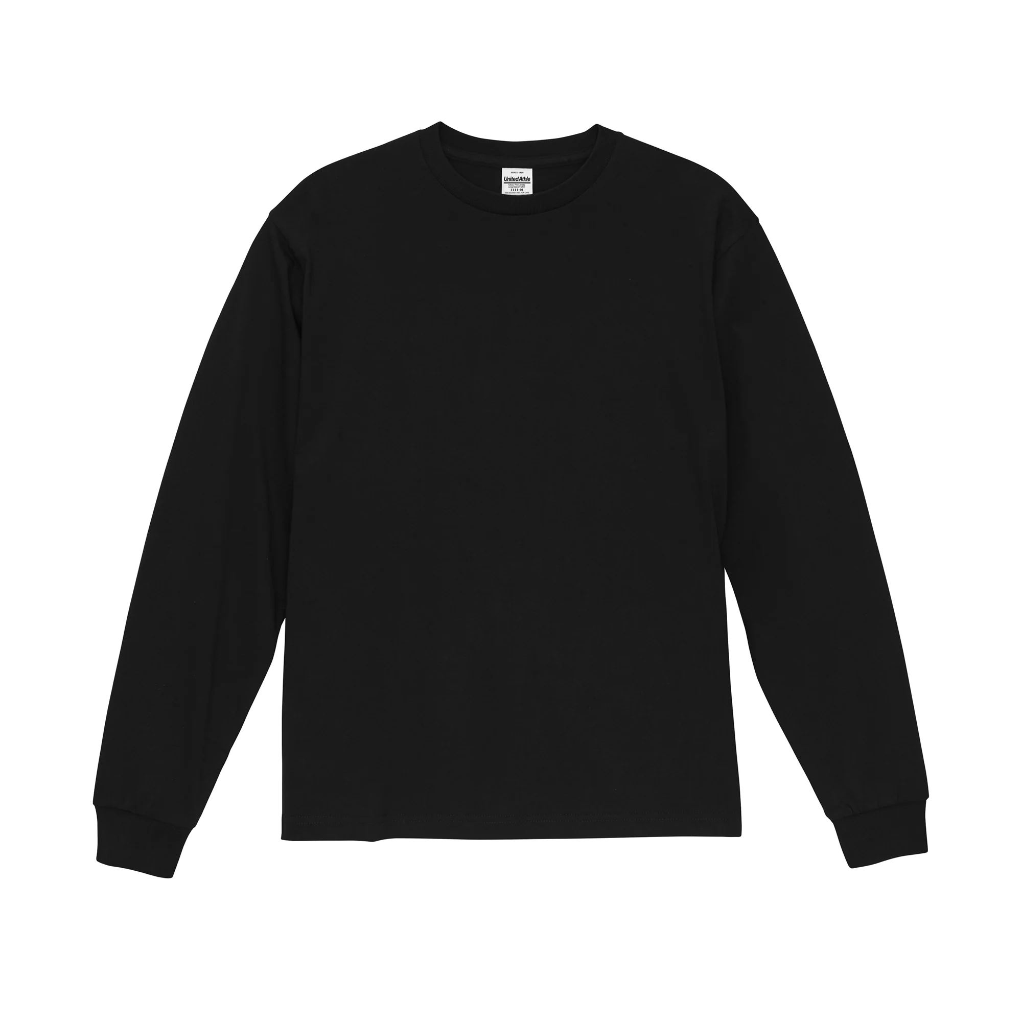 1111-01 6.5オンス ファインジャージー ロングスリーブ Tシャツ(2.1インチリブ) 実商品画像
