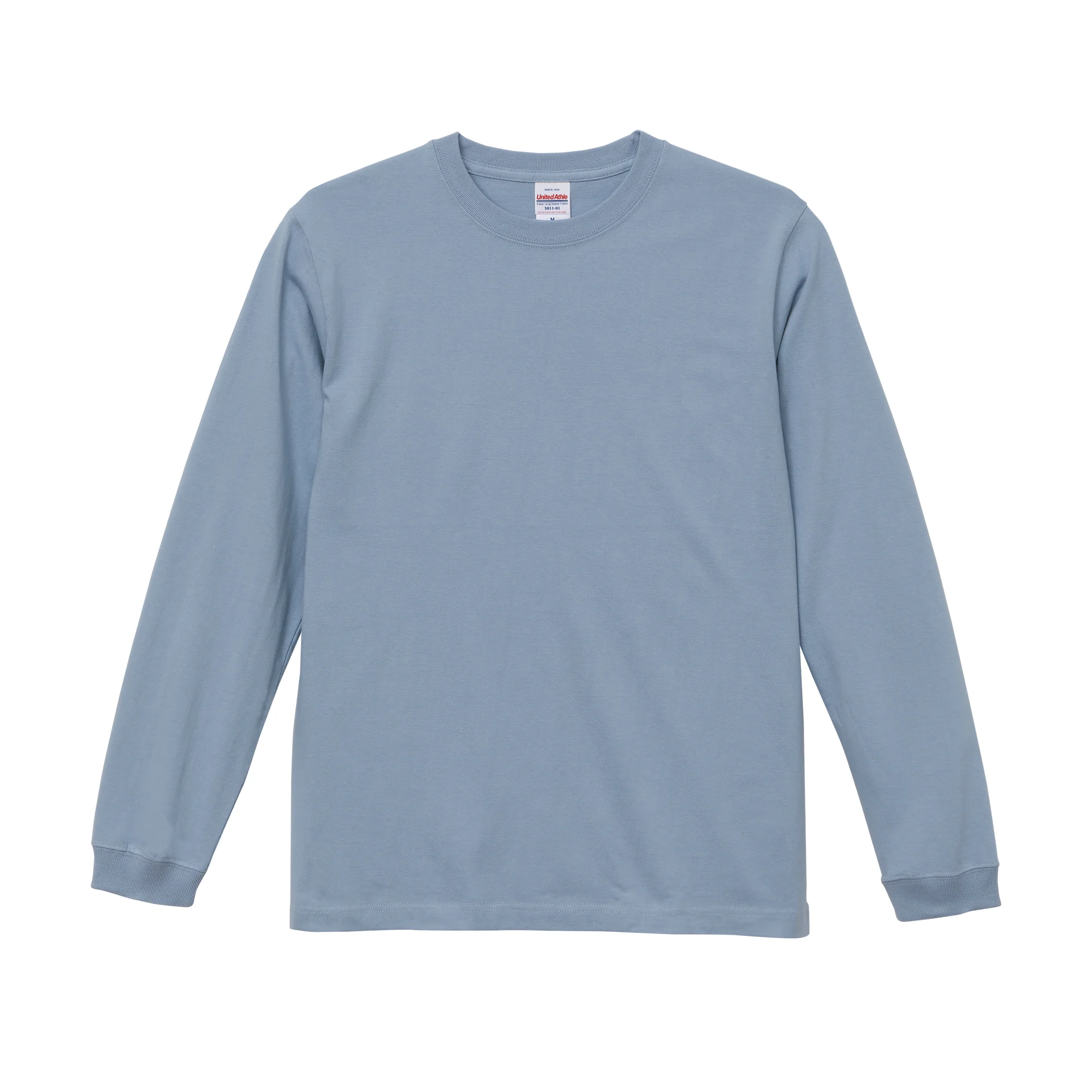 United Athle 5011-01 ライトブルーのロングスリーブTシャツ商品画像