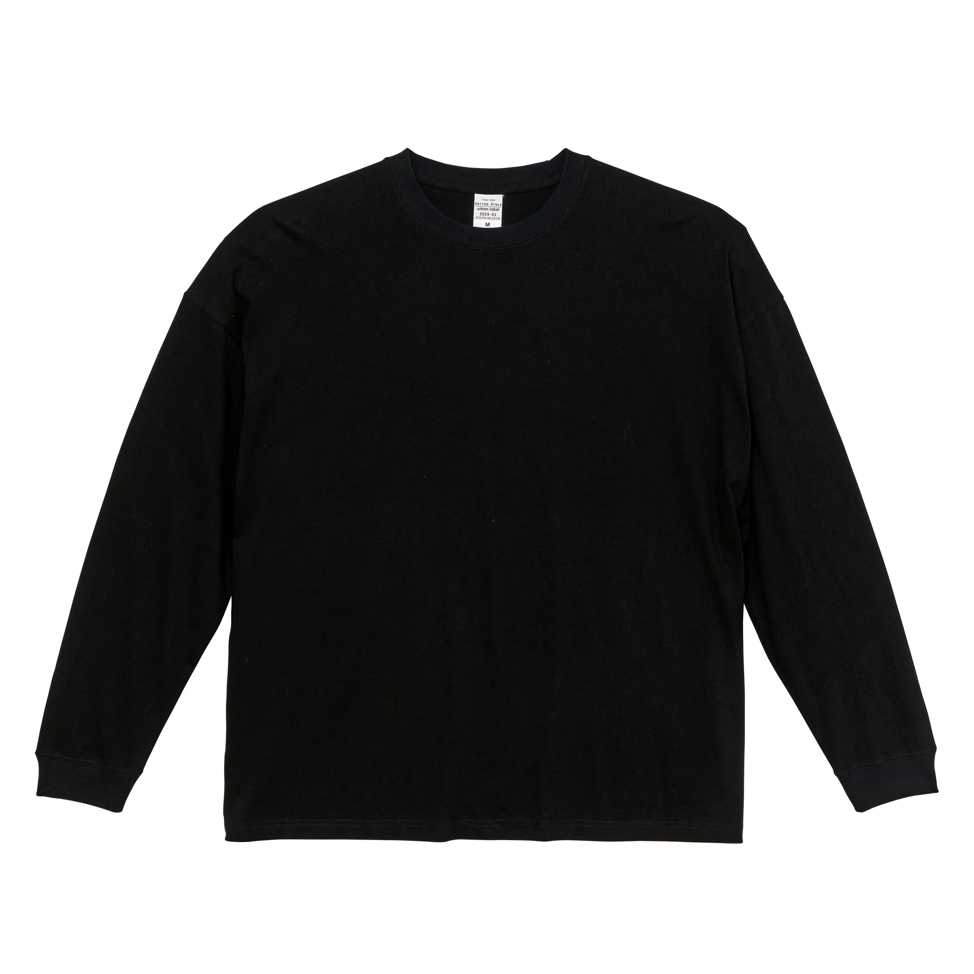 5509-01 5.6オンス ビッグシルエット ロングスリーブ Tシャツ(1.8インチリブ) 実商品画像