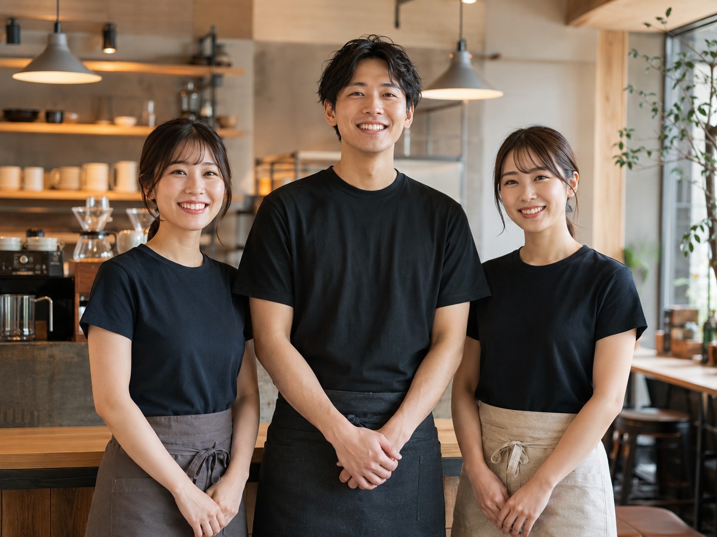 店舗スタッフ用オリジナルウェアの利用シーン