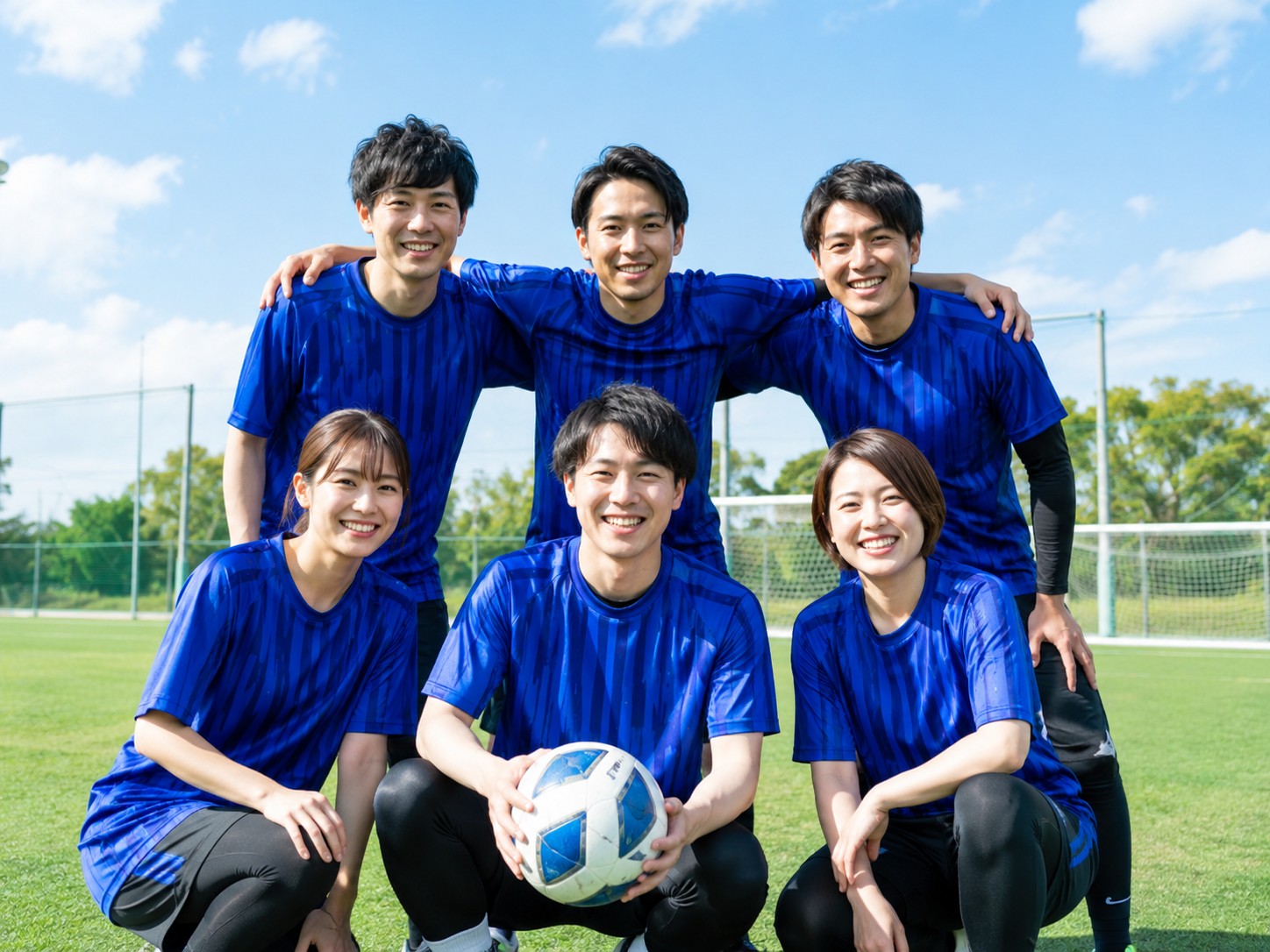 スポーツチームのオリジナルウェア利用シーン
